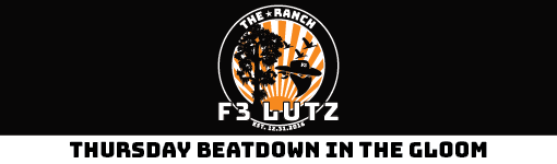 Proud to be part of F3 Lutz